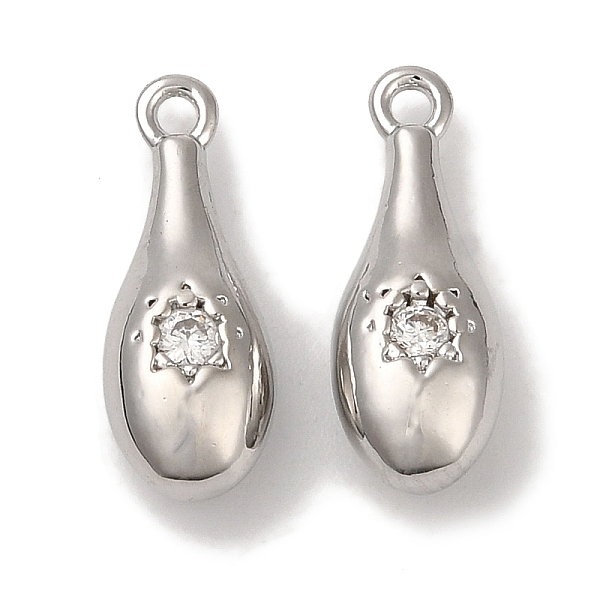 PandaHall Brass Micro Pave Clear Cubic Zirconia Pendants, Baseball Bat, Platinum, 15x5.5x4.5mm, Hole: 1.2mm Brass+Cubic Zirconia Bat Clear
PandaHall Brass Micro Pave Clear Cubic Zirconia Pendants, Baseball Bat, Platinum, 15x5.5x4.5mm, Hole: 1.2mm Brass+Cubic Zirconia Bat Clear