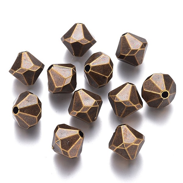 PandaHall CCB Plastic Beads, Bicone, Antique Bronze, 12x11.5mm, Hole: 2mm Plastic Bicone
PandaHall CCB Plastic Beads, Bicone, Antique Bronze, 12x11.5mm, Hole: 2mm Plastic Bicone