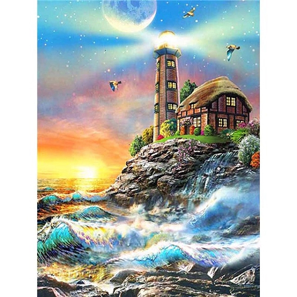 PandaHall Lighthouse DIY Diamond Painting Kit, Including Resin Rhinestones Bag, Diamond Sticky Pen, Tray Plate and Glue Clay, Colorful...
PandaHall Lighthouse DIY Diamond Painting Kit, Including Resin Rhinestones Bag, Diamond Sticky Pen, Tray Plate and Glue Clay, Colorful...