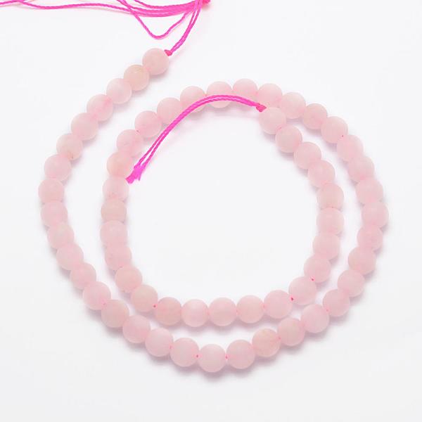 PandaHall Natural Rose Quartz Beads Strands, Frosted, Round, 12mm, Hole: 1mm, about 32pcs/strand, 15.3 inch(39cm) Rose Quartz Round
PandaHall Natural Rose Quartz Beads Strands, Frosted, Round, 12mm, Hole: 1mm, about 32pcs/strand, 15.3 inch(39cm) Rose Quartz Round