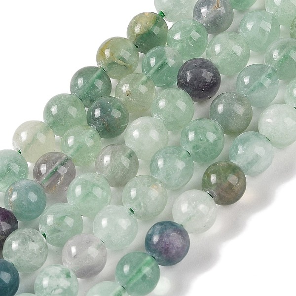 PandaHall Natural Fluorite Beads Strands, Round, Grade AB, 8mm, Hole: 1mm, about 45~47pcs/strand, 15.16''(38.5cm) Fluorite Round
PandaHall Natural Fluorite Beads Strands, Round, Grade AB, 8mm, Hole: 1mm, about 45~47pcs/strand, 15.16''(38.5cm) Fluorite Round