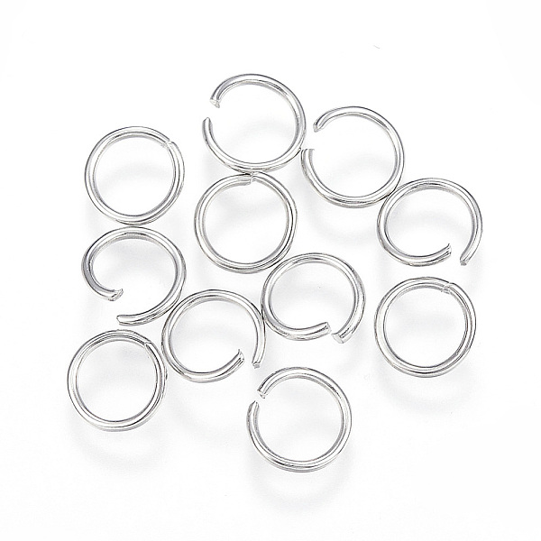 PandaHall 304 Stainless Steel Jump Rings, Open Jump Rings, Stainless Steel Color, 18 Gauge, 8x1mm, Inner Diameter: 6mm 304 Stainless Steel
PandaHall 304 Stainless Steel Jump Rings, Open Jump Rings, Stainless Steel Color, 18 Gauge, 8x1mm, Inner Diameter: 6mm 304 Stainless Steel