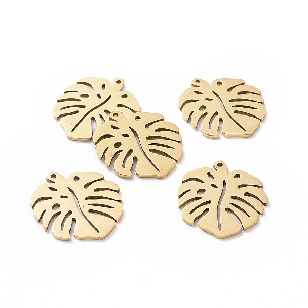 PandaHall 201 Stainless Steel Pendants, Tropical Leaf Charms, Monstera Leaf, Hollow, Golden, 24x21x1mm, Hole: 1mm 201 Stainless Steel Leaf
PandaHall 201 Stainless Steel Pendants, Tropical Leaf Charms, Monstera Leaf, Hollow, Golden, 24x21x1mm, Hole: 1mm 201 Stainless Steel Leaf