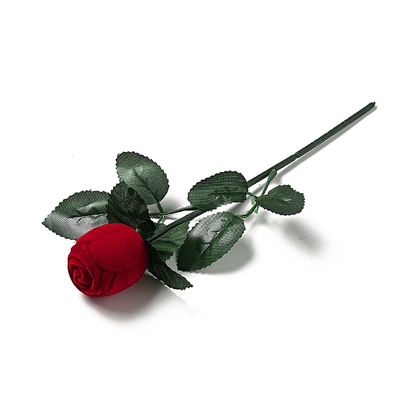 PandaHall Flocking Plastic Rose Finger Ring Boxes, for Valentine's Day Gift Wrapping, with Sponge Inside, Red, 25x12x5cm, Flower: 4.4x3.9cm...
PandaHall Flocking Plastic Rose Finger Ring Boxes, for Valentine's Day Gift Wrapping, with Sponge Inside, Red, 25x12x5cm, Flower: 4.4x3.9cm...