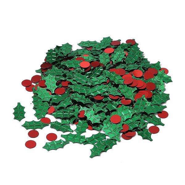 PandaHall Plastic Table Scatter Confetti, for Christmas Party Decorations, Leaf & Red Flat Round, Green, 6.5~16.3x6.5~8x0.25~0.5mm Plastic...
PandaHall Plastic Table Scatter Confetti, for Christmas Party Decorations, Leaf & Red Flat Round, Green, 6.5~16.3x6.5~8x0.25~0.5mm Plastic...