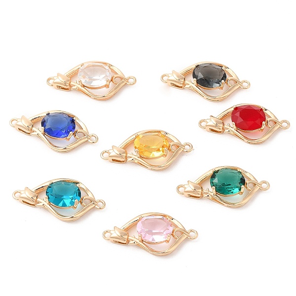 PandaHall Brass Pave K9 Glass Connector Charms, Light Gold Plated Flower Links, Mixed Color, 26.5x13x6.5mm, Hole: 1.4mm Brass+Glass Flower..., Multicolor
PandaHall Brass Pave K9 Glass Connector Charms, Light Gold Plated Flower Links, Mixed Color, 26.5x13x6.5mm, Hole: 1.4mm Brass+Glass Flower..., Multicolor