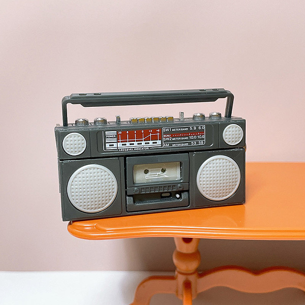 PandaHall Miniature Plastic Radio, for Dollhouse Accessories Pretending Prop Decorations, Gray, 53.6x18x26mm Plastic Others Gray
PandaHall Miniature Plastic Radio, for Dollhouse Accessories Pretending Prop Decorations, Gray, 53.6x18x26mm Plastic Others Gray