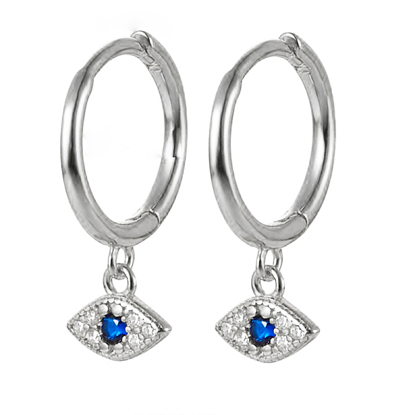 PandaHall S925 Sterling Silver Devil Eye Earrings with Zircon Fashion Jewelry Sterling Silver Evil Eye
PandaHall S925 Sterling Silver Devil Eye Earrings with Zircon Fashion Jewelry Sterling Silver Evil Eye