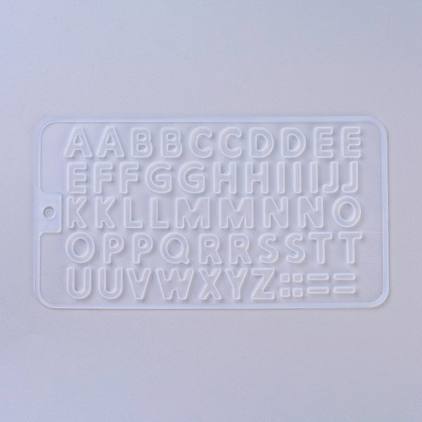 PandaHall Silicone Molds, Resin Casting Molds, For UV Resin, Epoxy Resin Jewelry Making, Alphabet, Letter A~Z, White, 114x210x4mm Silicone...
PandaHall Silicone Molds, Resin Casting Molds, For UV Resin, Epoxy Resin Jewelry Making, Alphabet, Letter A~Z, White, 114x210x4mm Silicone...