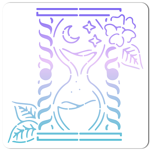 PandaHall PET Plastic Drawing Painting Stencils Templates, Square, Creamy White, Sand Glass Pattern, 30x30cm Plastic Others
PandaHall PET Plastic Drawing Painting Stencils Templates, Square, Creamy White, Sand Glass Pattern, 30x30cm Plastic Others