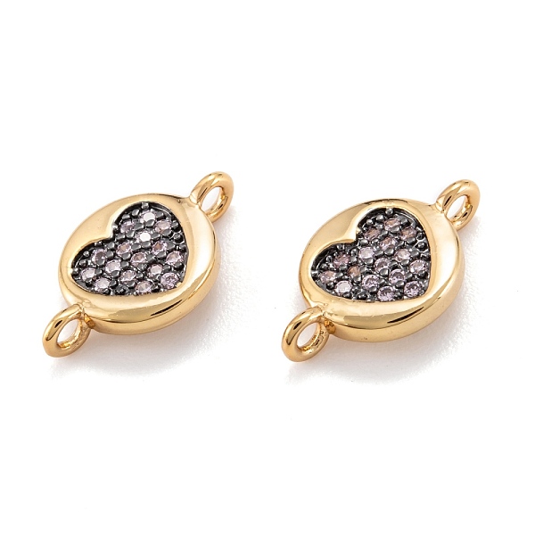 PandaHall Brass Micro Pave Clear Cubic Zirconia Beads Links Connectors, Long-Lasting Plated, Flat Round with Heart, Real 18K Gold Plated...
PandaHall Brass Micro Pave Clear Cubic Zirconia Beads Links Connectors, Long-Lasting Plated, Flat Round with Heart, Real 18K Gold Plated...