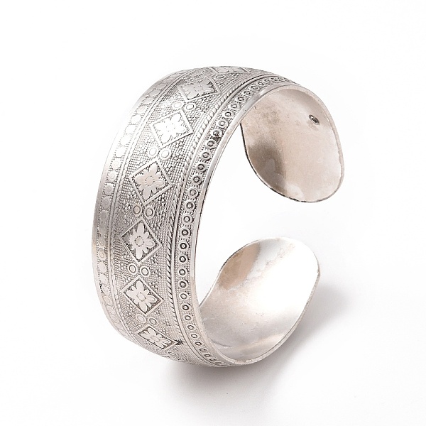 PandaHall Bohemia Tibetan Style Alloy Thick Open Cuff Bangle for Women, Rhombus Pattern, Inner Diameter: 2-1/4 inch(5.7cm), Wide: 25mm Alloy...
PandaHall Bohemia Tibetan Style Alloy Thick Open Cuff Bangle for Women, Rhombus Pattern, Inner Diameter: 2-1/4 inch(5.7cm), Wide: 25mm Alloy...