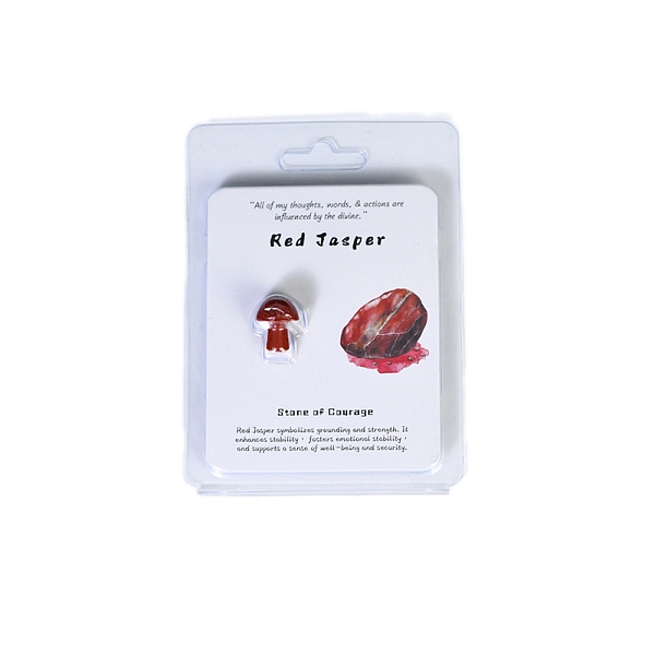 PandaHall Mushroom Shape Natural Red Jasper Display Decorations, Reiki Energy Balancing Meditation Love Gift, Package Size: 95x95mm Red...
PandaHall Mushroom Shape Natural Red Jasper Display Decorations, Reiki Energy Balancing Meditation Love Gift, Package Size: 95x95mm Red...
