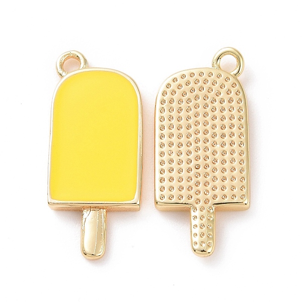 PandaHall Ion Plating(IP) Brass Enamel Pendants, Ice-Lolly, Real Platinum Plated, Real 18K Gold Plated, Gold, 20x9x2mm, Hole: 1.5mm...
PandaHall Ion Plating(IP) Brass Enamel Pendants, Ice-Lolly, Real Platinum Plated, Real 18K Gold Plated, Gold, 20x9x2mm, Hole: 1.5mm...