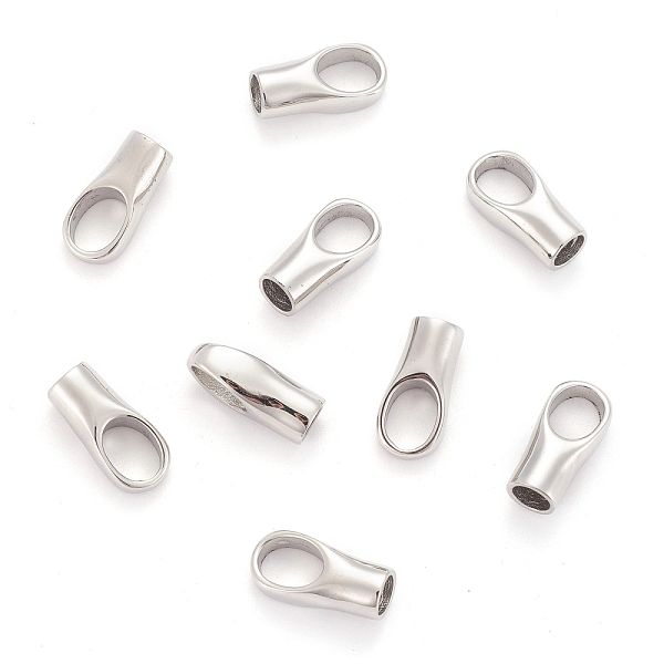 PandaHall 304 Stainless Steel Cord Ends, End Caps, Stainless Steel Color, 18x9x7mm, Hole: 6x8mm, 5mm inner diameter 304 Stainless Steel
PandaHall 304 Stainless Steel Cord Ends, End Caps, Stainless Steel Color, 18x9x7mm, Hole: 6x8mm, 5mm inner diameter 304 Stainless Steel