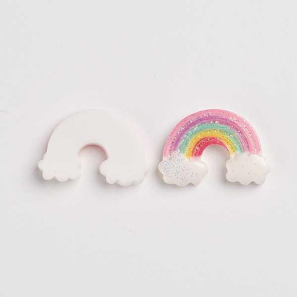 PandaHall Resin Cabochons, with Glitter Powder, for Jewelry Making, Rainbow, Colorful, 17x26x4.5mm Resin Rainbow
PandaHall Resin Cabochons, with Glitter Powder, for Jewelry Making, Rainbow, Colorful, 17x26x4.5mm Resin Rainbow