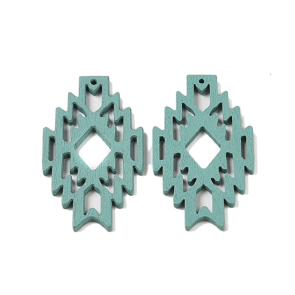 PandaHall Poplar Dye Wood Pendants, Rhombus, Light Sky Blue, 49.5x27.5x2.5mm, Hole: 1.5mm Wood Rhombus
PandaHall Poplar Dye Wood Pendants, Rhombus, Light Sky Blue, 49.5x27.5x2.5mm, Hole: 1.5mm Wood Rhombus