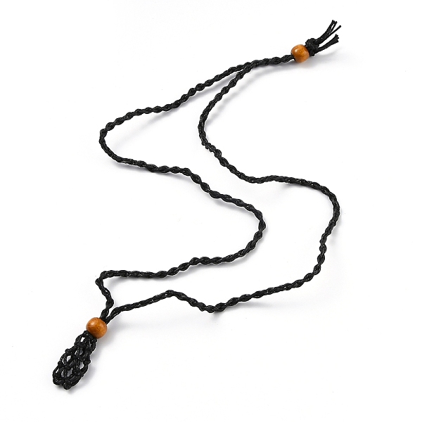 PandaHall Necklace Makings, with Wax Cord and Wood Beads, Black, 28-3/8 inch(72~80cm) Waxed Cord Black
PandaHall Necklace Makings, with Wax Cord and Wood Beads, Black, 28-3/8 inch(72~80cm) Waxed Cord Black