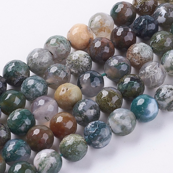 PandaHall Natural Indian Agate Beads Strands, Faceted, Round, Mixed Color, 10mm, Hole: 1mm, about 38pcs/strand, 15.75 inch Indian Agate..., Multicolor
PandaHall Natural Indian Agate Beads Strands, Faceted, Round, Mixed Color, 10mm, Hole: 1mm, about 38pcs/strand, 15.75 inch Indian Agate..., Multicolor