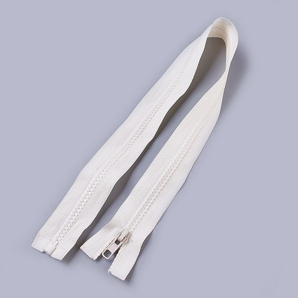 PandaHall Garment Accessories, Nylon and Resin Zipper, with Alloy Zipper Puller, Zip-fastener Components, WhiteSmoke, 57.5x3.3cm Nylon White
PandaHall Garment Accessories, Nylon and Resin Zipper, with Alloy Zipper Puller, Zip-fastener Components, WhiteSmoke, 57.5x3.3cm Nylon White