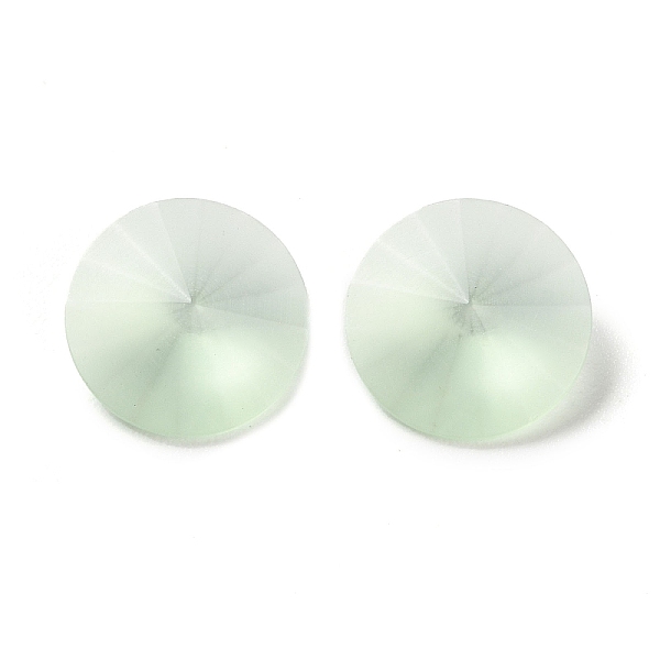 PandaHall Frosted Glass Rhinestone Cabochons, Faceted, Pointed Back, Flat Round, Chrysolite, 12x5mm Glass Rhinestone Flat Round Green
PandaHall Frosted Glass Rhinestone Cabochons, Faceted, Pointed Back, Flat Round, Chrysolite, 12x5mm Glass Rhinestone Flat Round Green