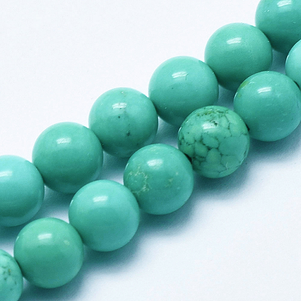 PandaHall Natural Magnesite Beads Strands, Dyed & Heated, Round, Dark Cyan, 6mm, Hole: 1mm, about 62pcs/strand, about 15 inch Magnesite...
PandaHall Natural Magnesite Beads Strands, Dyed & Heated, Round, Dark Cyan, 6mm, Hole: 1mm, about 62pcs/strand, about 15 inch Magnesite...