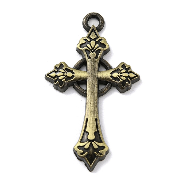 PandaHall Tibetan Style Alloy Pendants, Cross, Antique Bronze, 49.5~50x28.5x3.5mm, Hole: 3mm Alloy Cross
PandaHall Tibetan Style Alloy Pendants, Cross, Antique Bronze, 49.5~50x28.5x3.5mm, Hole: 3mm Alloy Cross