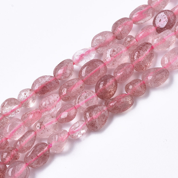 PandaHall Natural Strawberry Quartz Beads Strands, Tumbled Stone, Nuggets, 5~9x5~6x4~6mm, Hole: 1mm, about 53~57pcs/Strand, 15.16 inch...
PandaHall Natural Strawberry Quartz Beads Strands, Tumbled Stone, Nuggets, 5~9x5~6x4~6mm, Hole: 1mm, about 53~57pcs/Strand, 15.16 inch...
