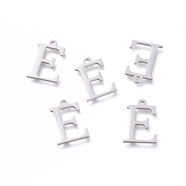 PandaHall 304 Stainless Steel Charms, Greek Alphabet, Stainless Steel Color, Letter.E, 13.8x9.5x1mm, Hole: 1.2mm 304 Stainless Steel Letter...
PandaHall 304 Stainless Steel Charms, Greek Alphabet, Stainless Steel Color, Letter.E, 13.8x9.5x1mm, Hole: 1.2mm 304 Stainless Steel Letter...