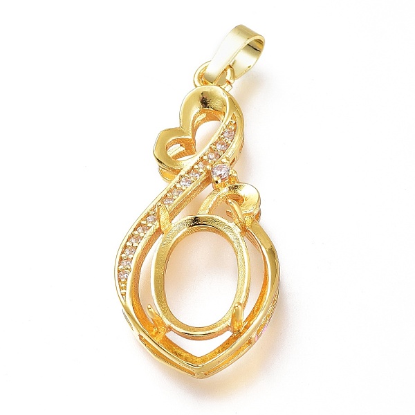PandaHall Brass Micro Pave Clear Cubic Zirconia Open Back Bezel Pendant Cabochon Settings, Long-Lasting Plated, Heart, Golden, 34x16x9mm...
PandaHall Brass Micro Pave Clear Cubic Zirconia Open Back Bezel Pendant Cabochon Settings, Long-Lasting Plated, Heart, Golden, 34x16x9mm...