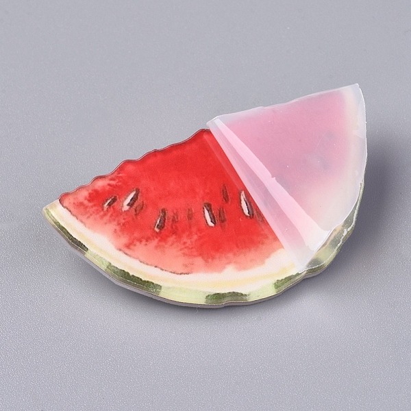 PandaHall Acrylic Badges Brooch Pins, Cute Lapel Pin, for Clothing Bags Jackets Accessory DIY Crafts, Watermelon, Red, 27x49x8.5mm, Pin...
PandaHall Acrylic Badges Brooch Pins, Cute Lapel Pin, for Clothing Bags Jackets Accessory DIY Crafts, Watermelon, Red, 27x49x8.5mm, Pin...