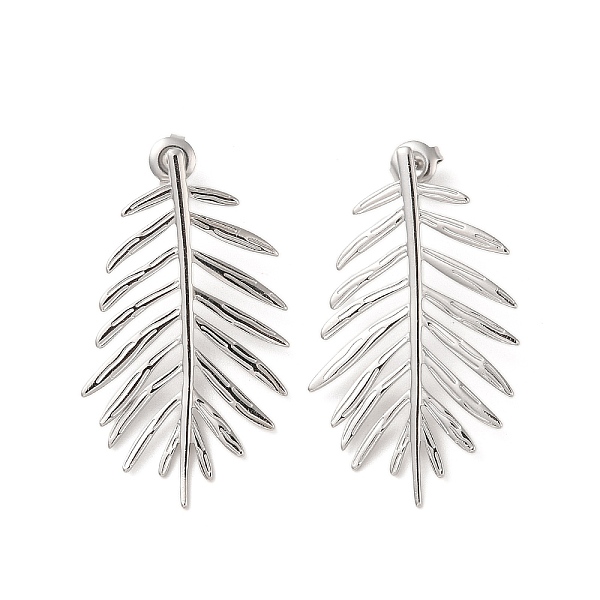 PandaHall Leaf 304 Stainless Steel Stud Earrings for Women, Leaf, Leaf, 45.5x27mm 304 Stainless Steel Leaf
PandaHall Leaf 304 Stainless Steel Stud Earrings for Women, Leaf, Leaf, 45.5x27mm 304 Stainless Steel Leaf