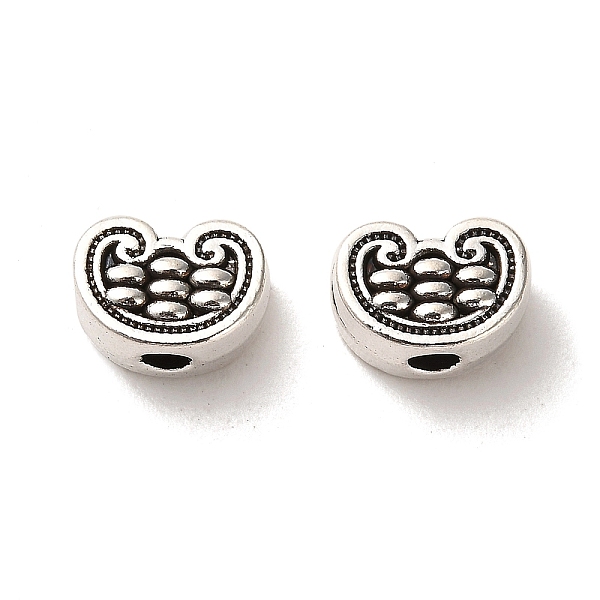 PandaHall Tibetan Style Alloy Beads, Cadmium Free & Lead Free, Heart, Antique Silver, 7.5x10.5x6mm, Hole: 2.6mm, about 520pcs/1000g Alloy...
PandaHall Tibetan Style Alloy Beads, Cadmium Free & Lead Free, Heart, Antique Silver, 7.5x10.5x6mm, Hole: 2.6mm, about 520pcs/1000g Alloy...
