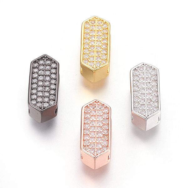 PandaHall Brass Micro Pave Cubic Zirconia Slide Charms, Lead Free & Cadmium Free & Nickel Free, Long-Lasting Plated, Rhombus, Clear, Mixed...
PandaHall Brass Micro Pave Cubic Zirconia Slide Charms, Lead Free & Cadmium Free & Nickel Free, Long-Lasting Plated, Rhombus, Clear, Mixed...