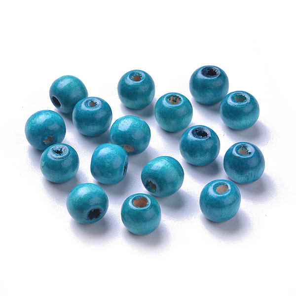 PandaHall Dyed Natural Wood Beads, Round, Lead Free, Dark Cyan, 10x9mm, Hole: 3mm, about 3000pcs/1000g Maple Wood Round Cyan
PandaHall Dyed Natural Wood Beads, Round, Lead Free, Dark Cyan, 10x9mm, Hole: 3mm, about 3000pcs/1000g Maple Wood Round Cyan