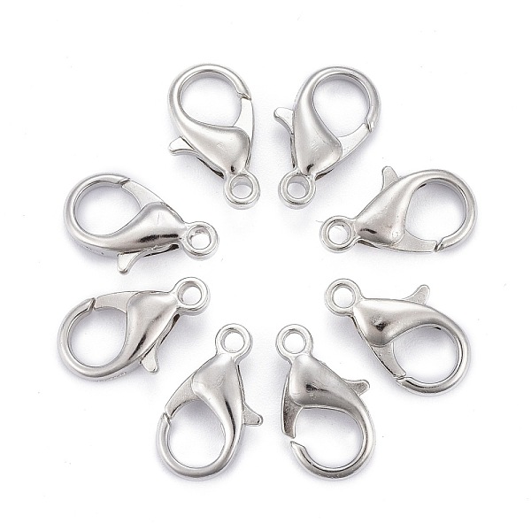 PandaHall Platinum Plated Alloy Lobster Claw Clasps, Parrot Trigger Clasps for DIY Metal Jewelry, Cadmium Free & Nickel Free & Lead Free...
PandaHall Platinum Plated Alloy Lobster Claw Clasps, Parrot Trigger Clasps for DIY Metal Jewelry, Cadmium Free & Nickel Free & Lead Free...