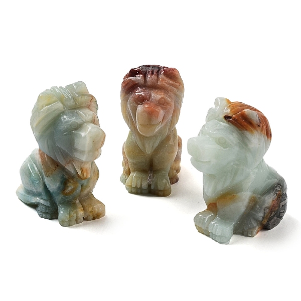 PandaHall Natural Flower Amazonite Home Display Decoration, 3D Lion, 43.5x27x53mm Flower Amazonite Lion
PandaHall Natural Flower Amazonite Home Display Decoration, 3D Lion, 43.5x27x53mm Flower Amazonite Lion