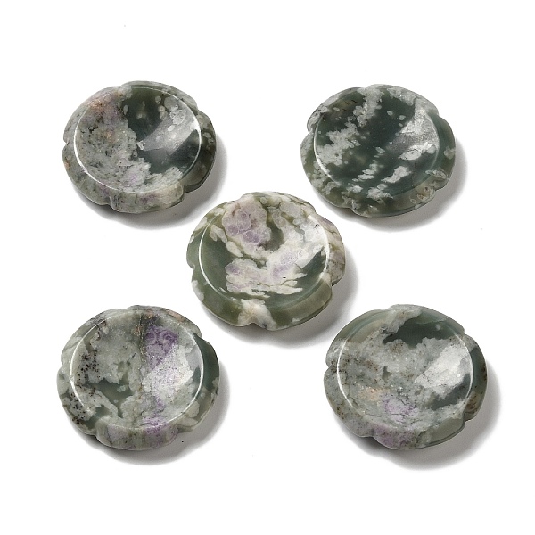 PandaHall Natural Peace Jade Worry Stones, Flower Shape, 37.5~38x38x7~7.5mm Peace Jade Flower
PandaHall Natural Peace Jade Worry Stones, Flower Shape, 37.5~38x38x7~7.5mm Peace Jade Flower