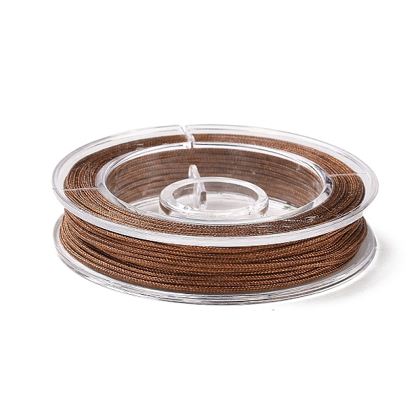 PandaHall Nylon Thread for Jewelry Making, Coffee, 0.8mm, about 7.65~9.84 yards(7~9m)/roll Nylon Brown
PandaHall Nylon Thread for Jewelry Making, Coffee, 0.8mm, about 7.65~9.84 yards(7~9m)/roll Nylon Brown