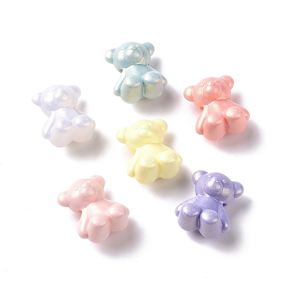 PandaHall Opaque Acrylic Glitter Beads, Bear, Mixed Color, 18x15x10.5mm, Hole: 3mm, about 410pcs/500g Acrylic Bear Multicolor
PandaHall Opaque Acrylic Glitter Beads, Bear, Mixed Color, 18x15x10.5mm, Hole: 3mm, about 410pcs/500g Acrylic Bear Multicolor