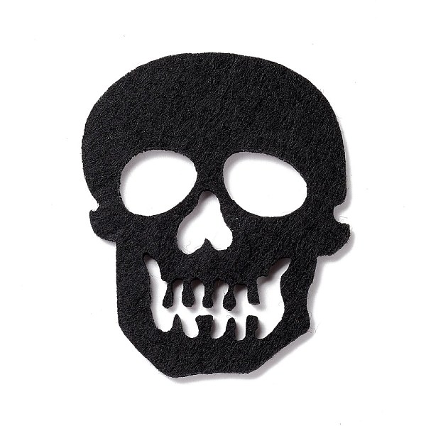 PandaHall Wool Felt Skull Party Decorations, Halloween Themed Display Decorations, for Decorative Tree, Banner, Garland, Black, 60x48x2mm...
PandaHall Wool Felt Skull Party Decorations, Halloween Themed Display Decorations, for Decorative Tree, Banner, Garland, Black, 60x48x2mm...