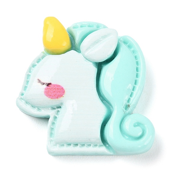 PandaHall Animal Theme Opaque Resin Cabochons, Jewelry Making, Unicorn, 24x23.5x6mm Resin Unicorn
PandaHall Animal Theme Opaque Resin Cabochons, Jewelry Making, Unicorn, 24x23.5x6mm Resin Unicorn