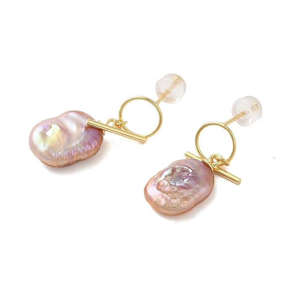 PandaHall Sterling Silver Studs Earrings, with Natural Pearl, Jewely for Women, Rectangle, Real 18K Gold Plated, 30x11mm Sterling Silver...
PandaHall Sterling Silver Studs Earrings, with Natural Pearl, Jewely for Women, Rectangle, Real 18K Gold Plated, 30x11mm Sterling Silver...