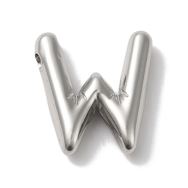 PandaHall 304 Stainless Steel Pendants, Letter Charm, Letter W, 19x18x5mm, Hole: 2mm 304 Stainless Steel Letter W
PandaHall 304 Stainless Steel Pendants, Letter Charm, Letter W, 19x18x5mm, Hole: 2mm 304 Stainless Steel Letter W