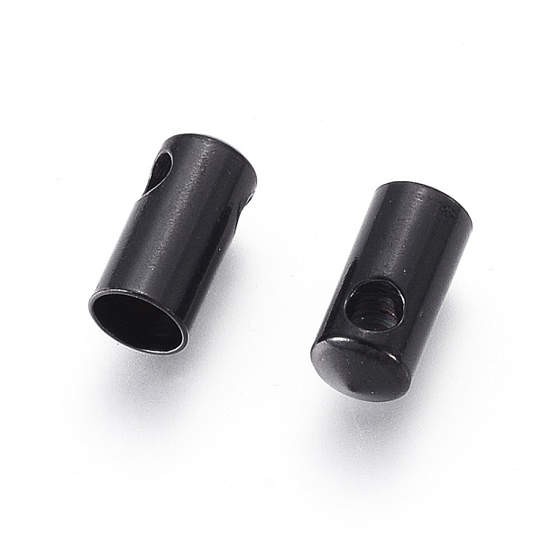 PandaHall 304 Stainless Steel Cord Ends, End Caps, Column, Electrophoresis Black, 9.5x4.5mm, Hole: 2mm, Inner Diameter: 4mm 304 Stainless...
PandaHall 304 Stainless Steel Cord Ends, End Caps, Column, Electrophoresis Black, 9.5x4.5mm, Hole: 2mm, Inner Diameter: 4mm 304 Stainless...