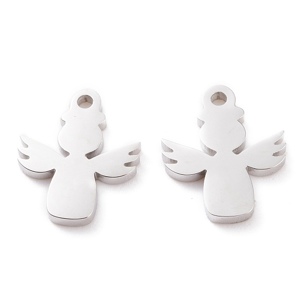 PandaHall 304 Stainless Steel Charms, Laser Cut, Angel, Stainless Steel Color, 14x11.5x1.5mm, Hole: 1.4mm 304 Stainless Steel Angel & Fairy
PandaHall 304 Stainless Steel Charms, Laser Cut, Angel, Stainless Steel Color, 14x11.5x1.5mm, Hole: 1.4mm 304 Stainless Steel Angel & Fairy