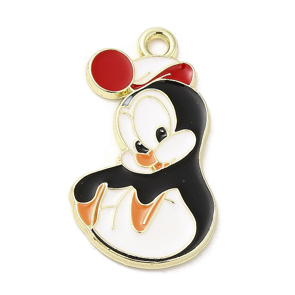 PandaHall Light Gold Plated Alloy Enamel Pendants, Penguin Charm, Colorful, 25x14x1.5mm, Hole: 1.8mm Alloy+Enamel Penguin
PandaHall Light Gold Plated Alloy Enamel Pendants, Penguin Charm, Colorful, 25x14x1.5mm, Hole: 1.8mm Alloy+Enamel Penguin
