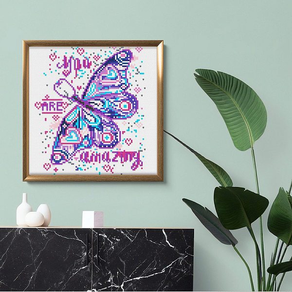 PandaHall Luminous DIY Diamond Painting Kits, including Painting Cloth, Resin Rhinestones, Diamond Sticky Pen, Tray Plate and Glue Clay...
PandaHall Luminous DIY Diamond Painting Kits, including Painting Cloth, Resin Rhinestones, Diamond Sticky Pen, Tray Plate and Glue Clay...