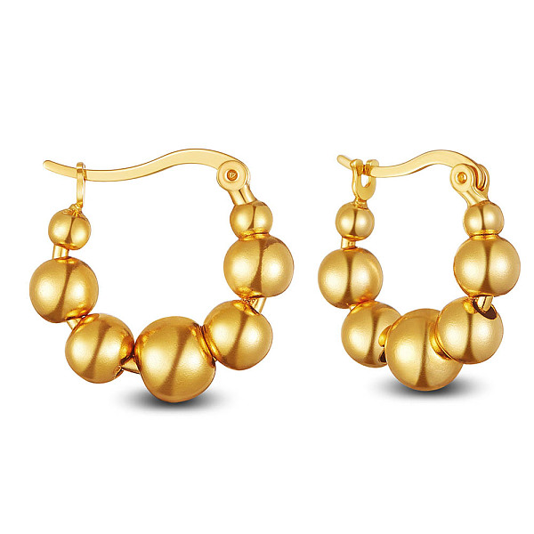 PandaHall SHEGRACE 925 Sterling Silver Hoop Earrings, Round, Real 18K Gold Plated, 18.5x6.5mm Sterling Silver
PandaHall SHEGRACE 925 Sterling Silver Hoop Earrings, Round, Real 18K Gold Plated, 18.5x6.5mm Sterling Silver