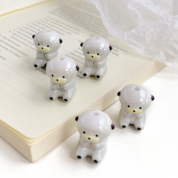 PandaHall Opaque Acrylic Beads, Bear, Silver, 25.9x20.7x24.2mm, Hole: 3.5mm Acrylic Bear Silver
PandaHall Opaque Acrylic Beads, Bear, Silver, 25.9x20.7x24.2mm, Hole: 3.5mm Acrylic Bear Silver